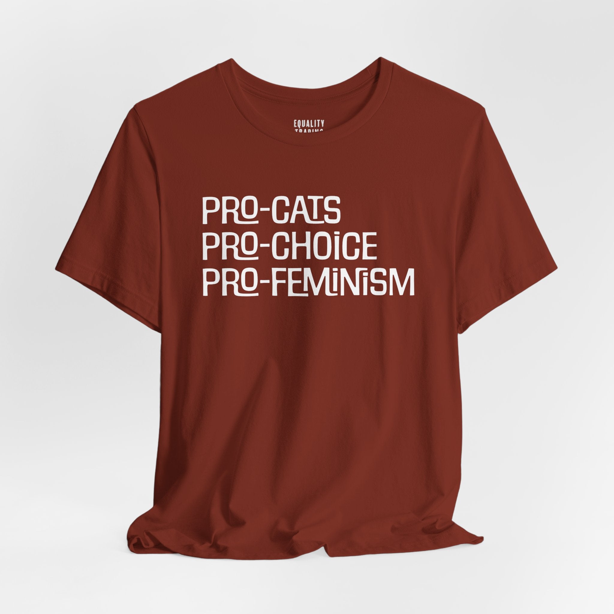 Pro-Cats Pro-Choice Pro-Feminism Tee