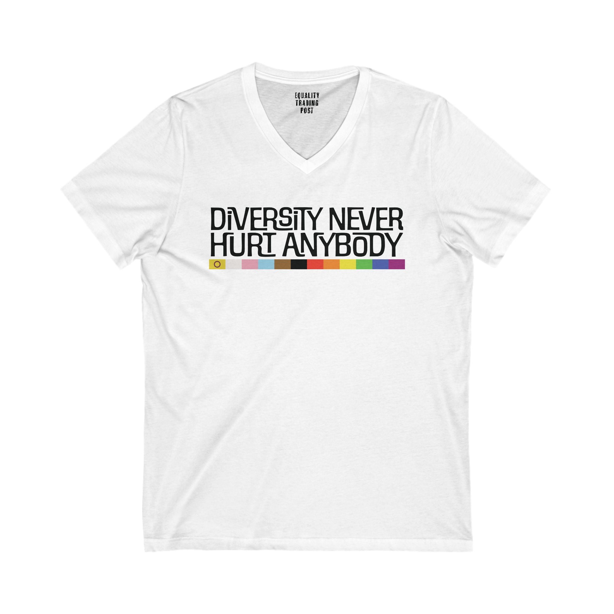 Diversity Never Hurt Anybody V-Neck Tee