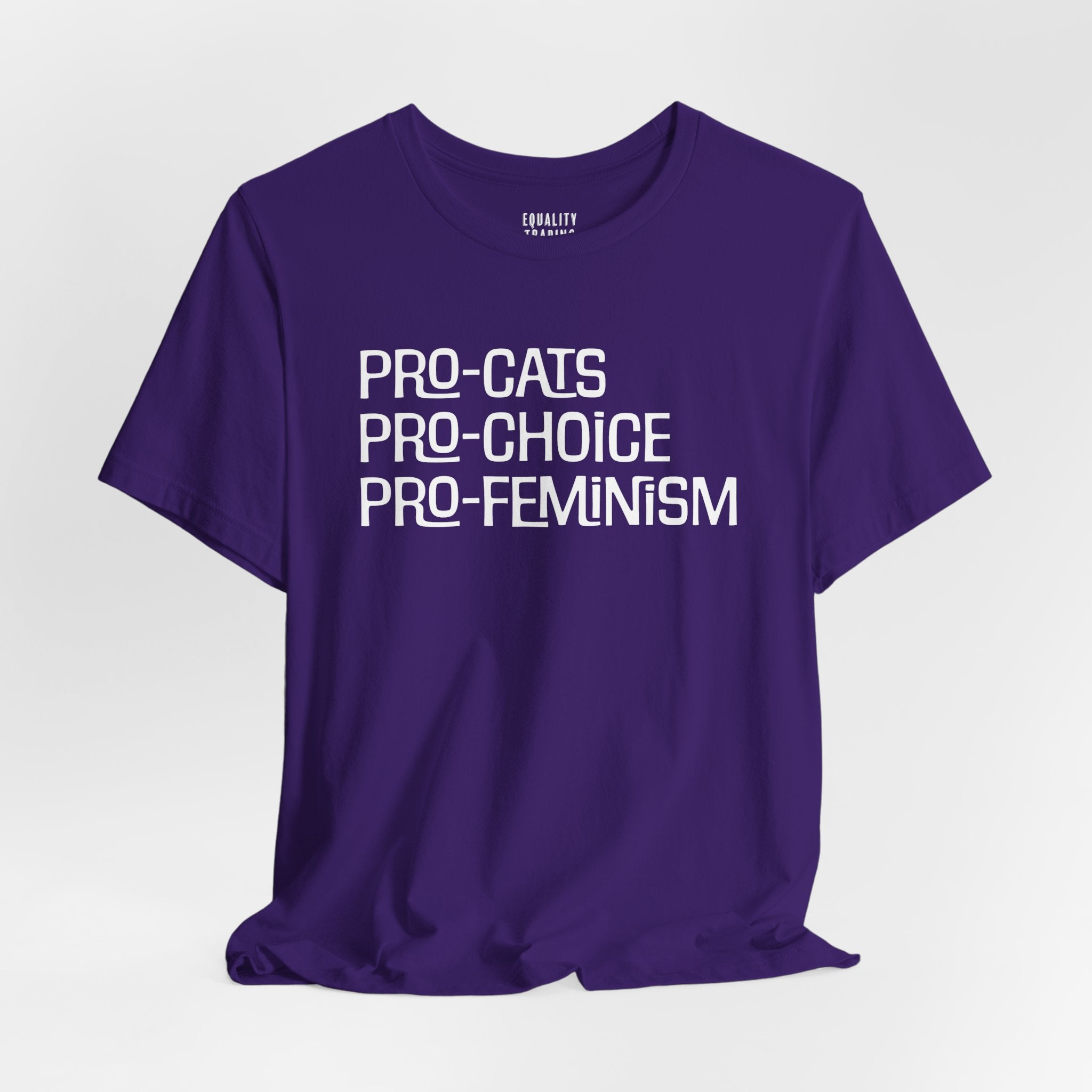 Pro-Cats Pro-Choice Pro-Feminism Tee