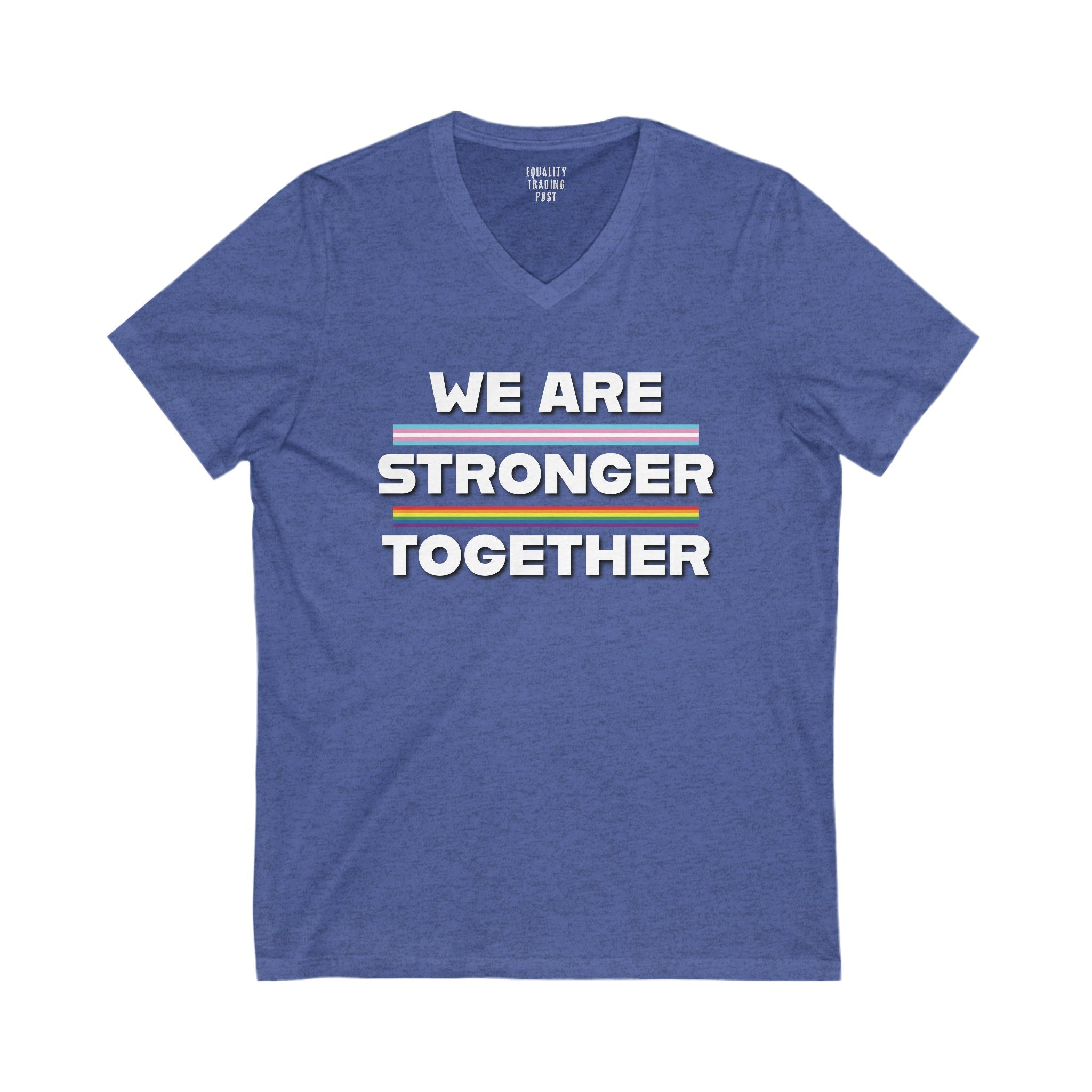 Stronger Together V-Neck Tee