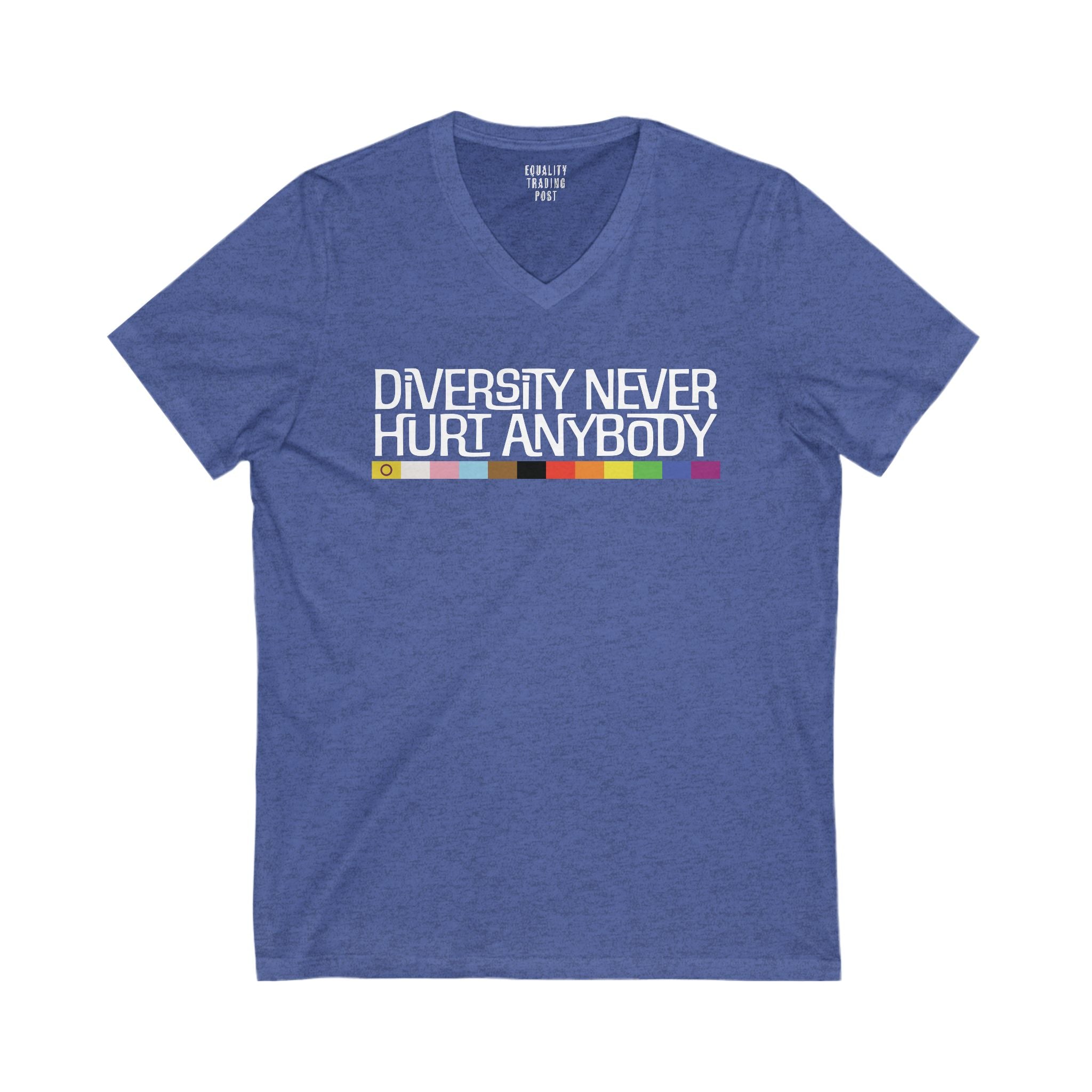 Diversity Never Hurt Anybody V-Neck Tee