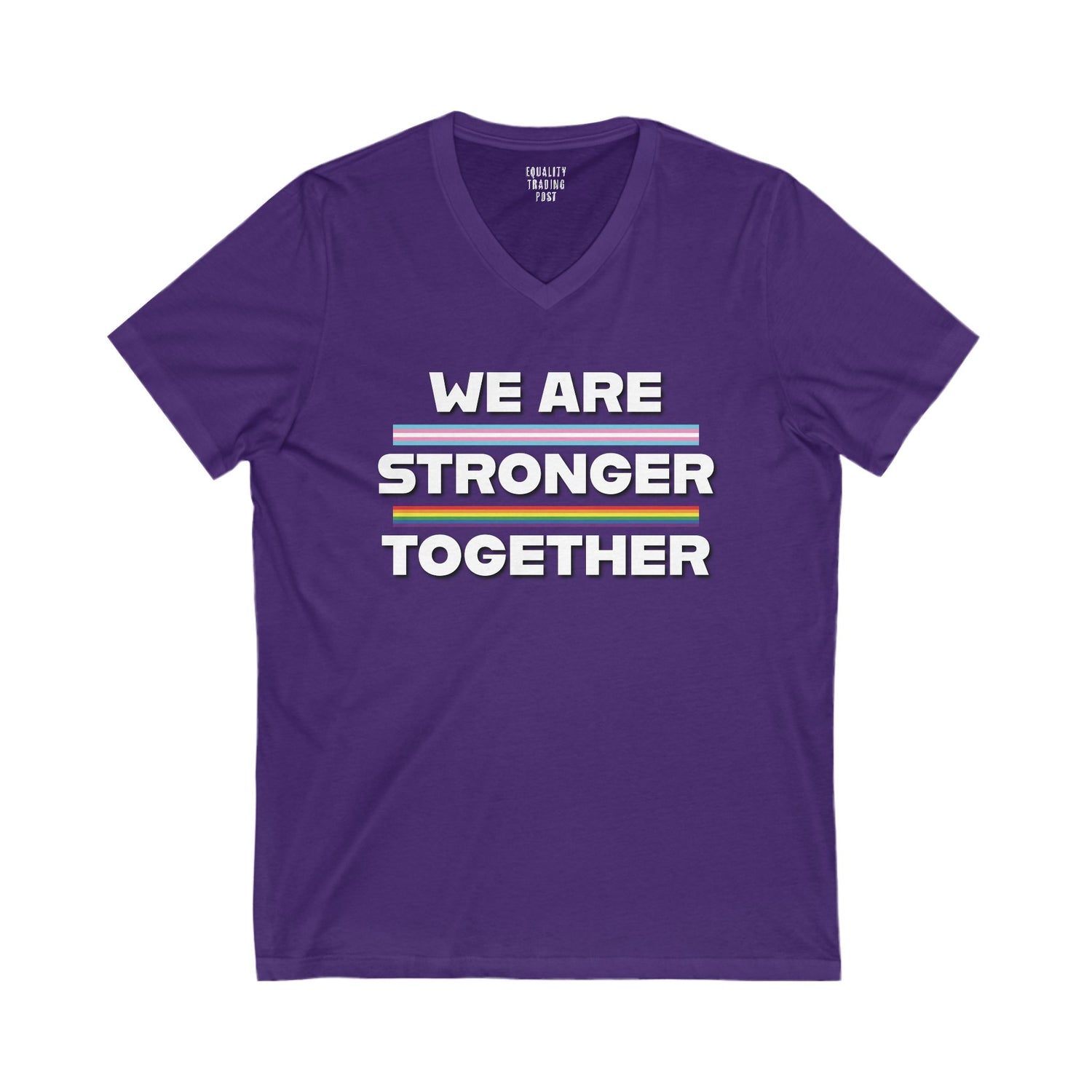 Stronger Together V-Neck Tee