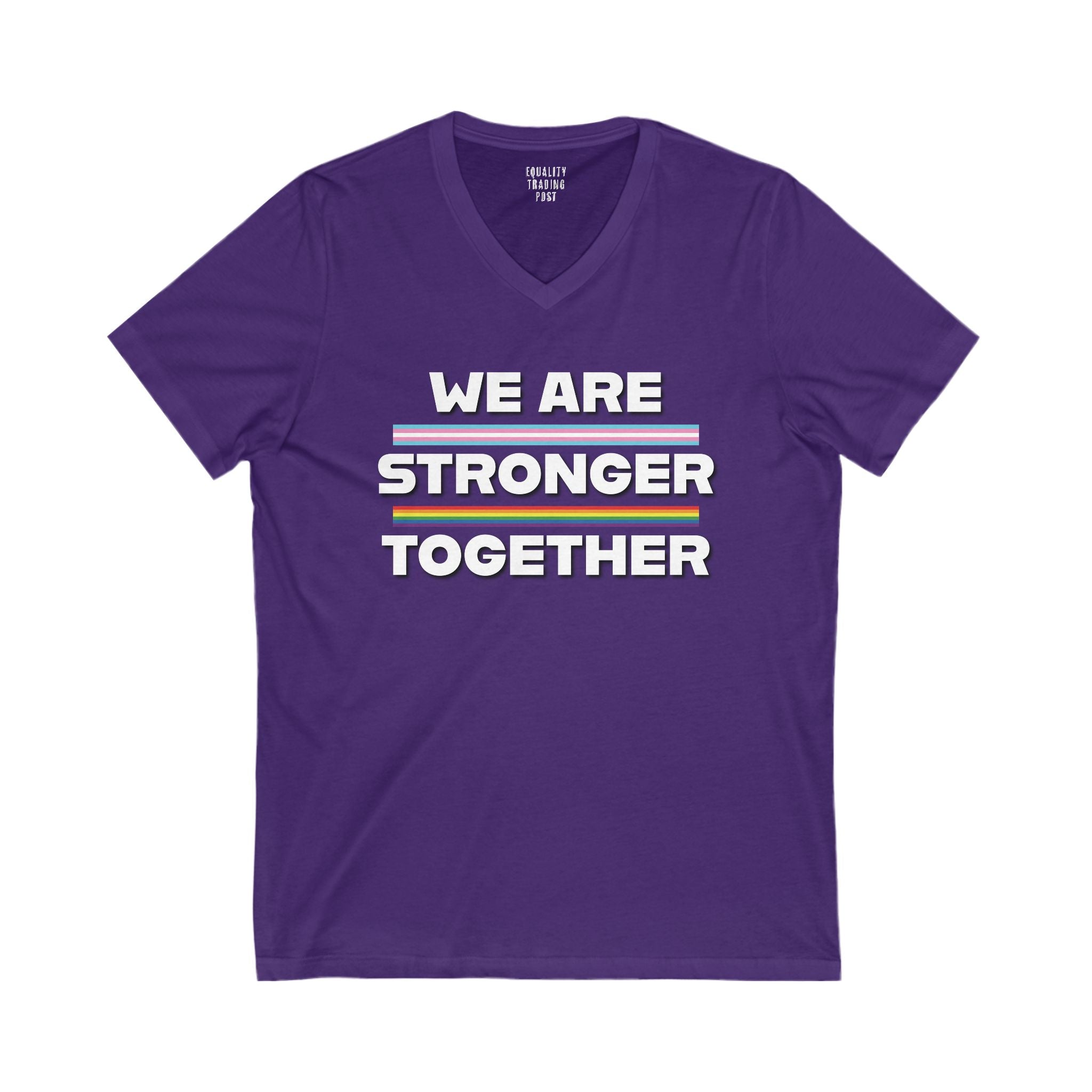 Stronger Together V-Neck Tee