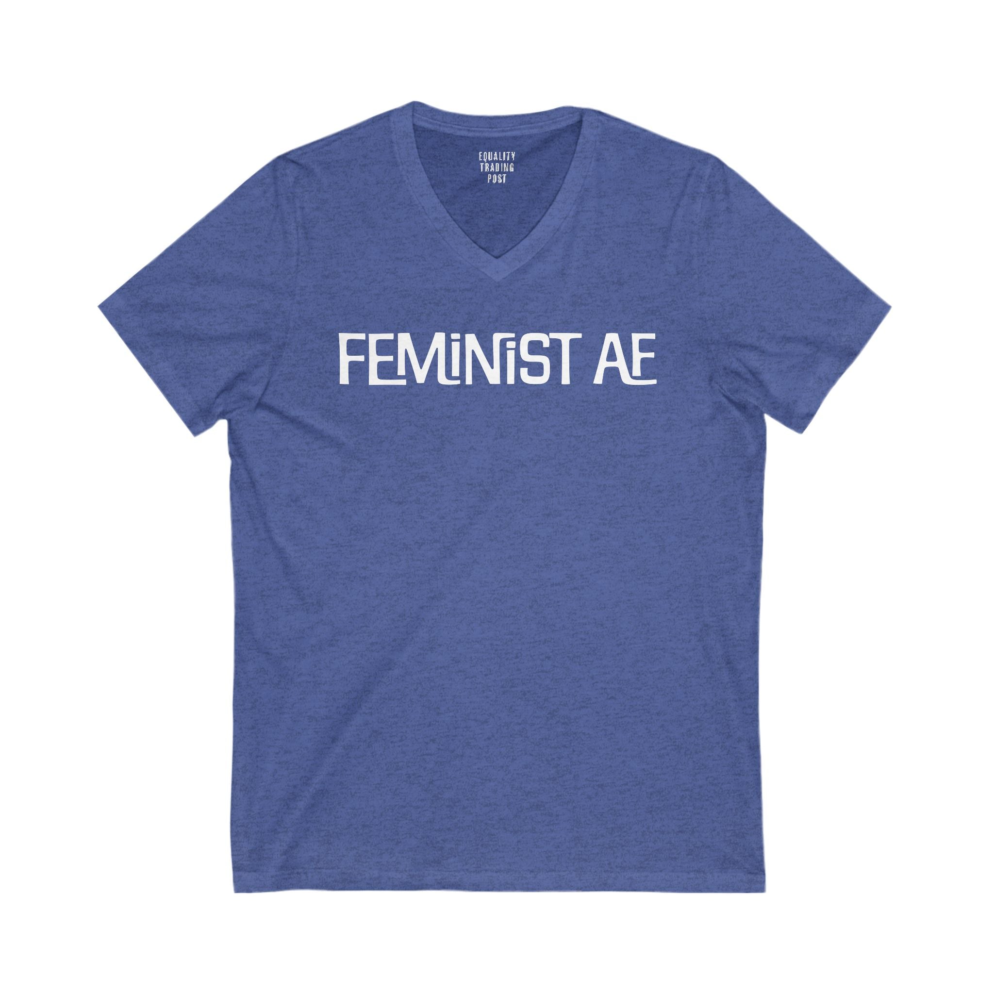 Feminist AF V-Neck Tee