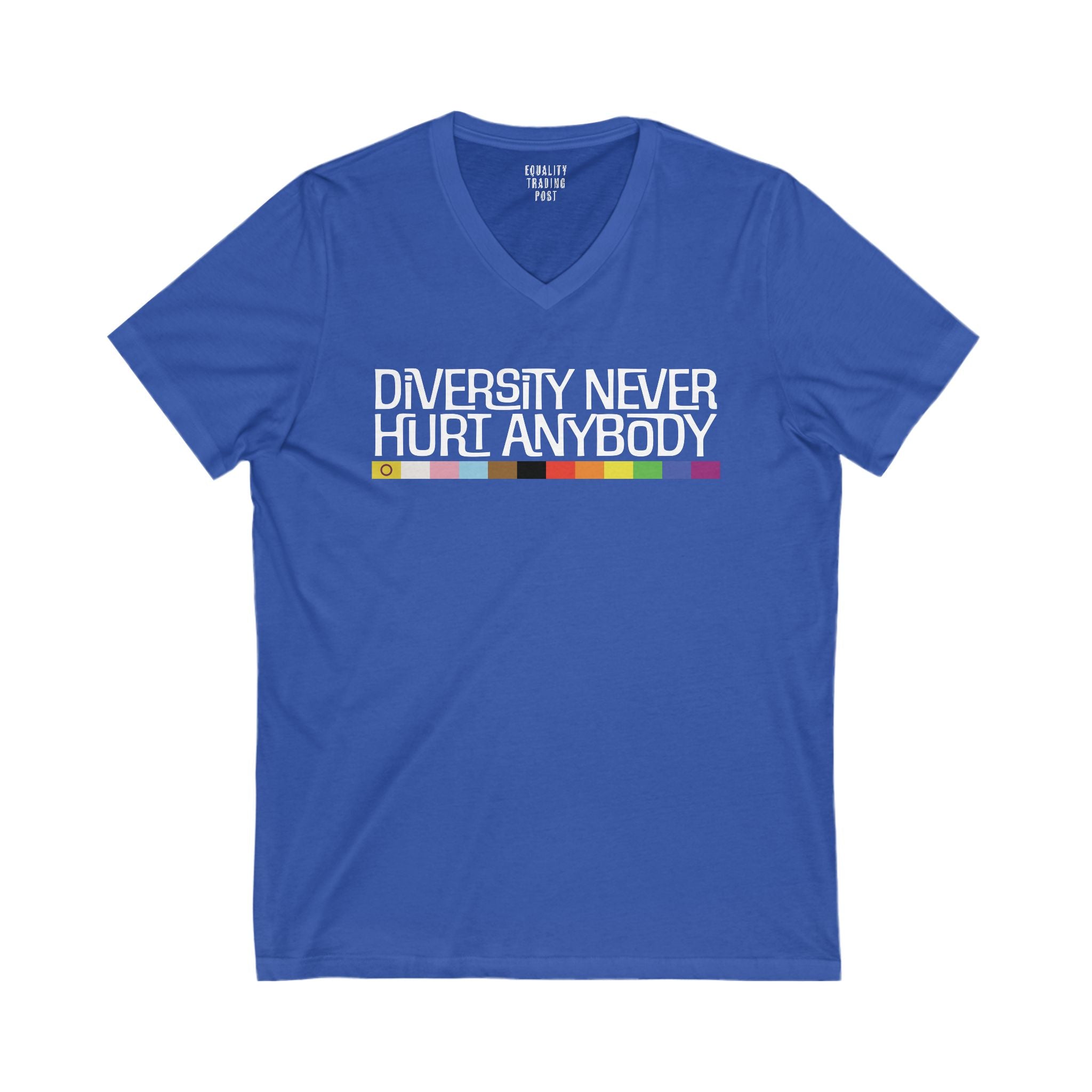 Diversity Never Hurt Anybody V-Neck Tee