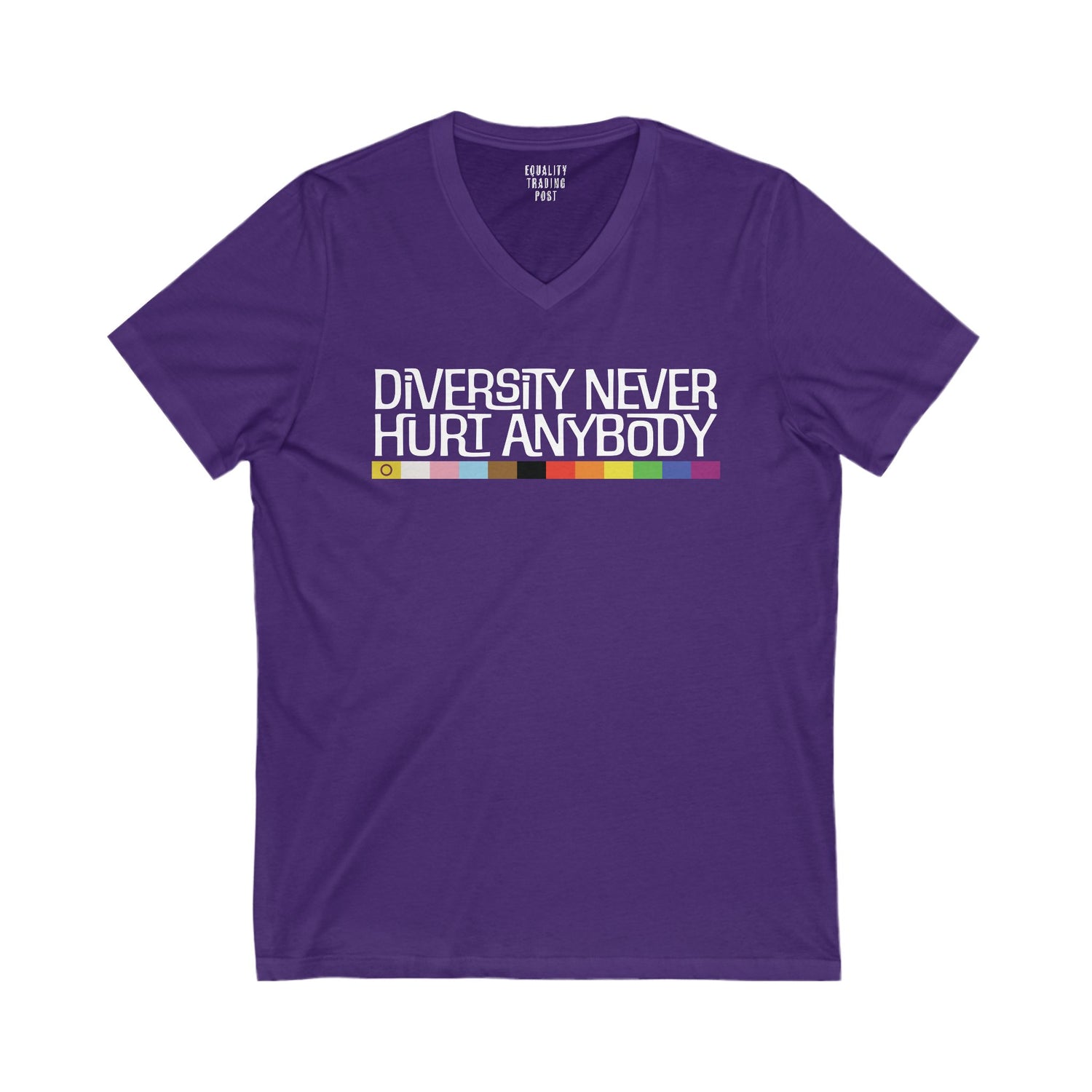 Diversity Never Hurt Anybody V-Neck Tee
