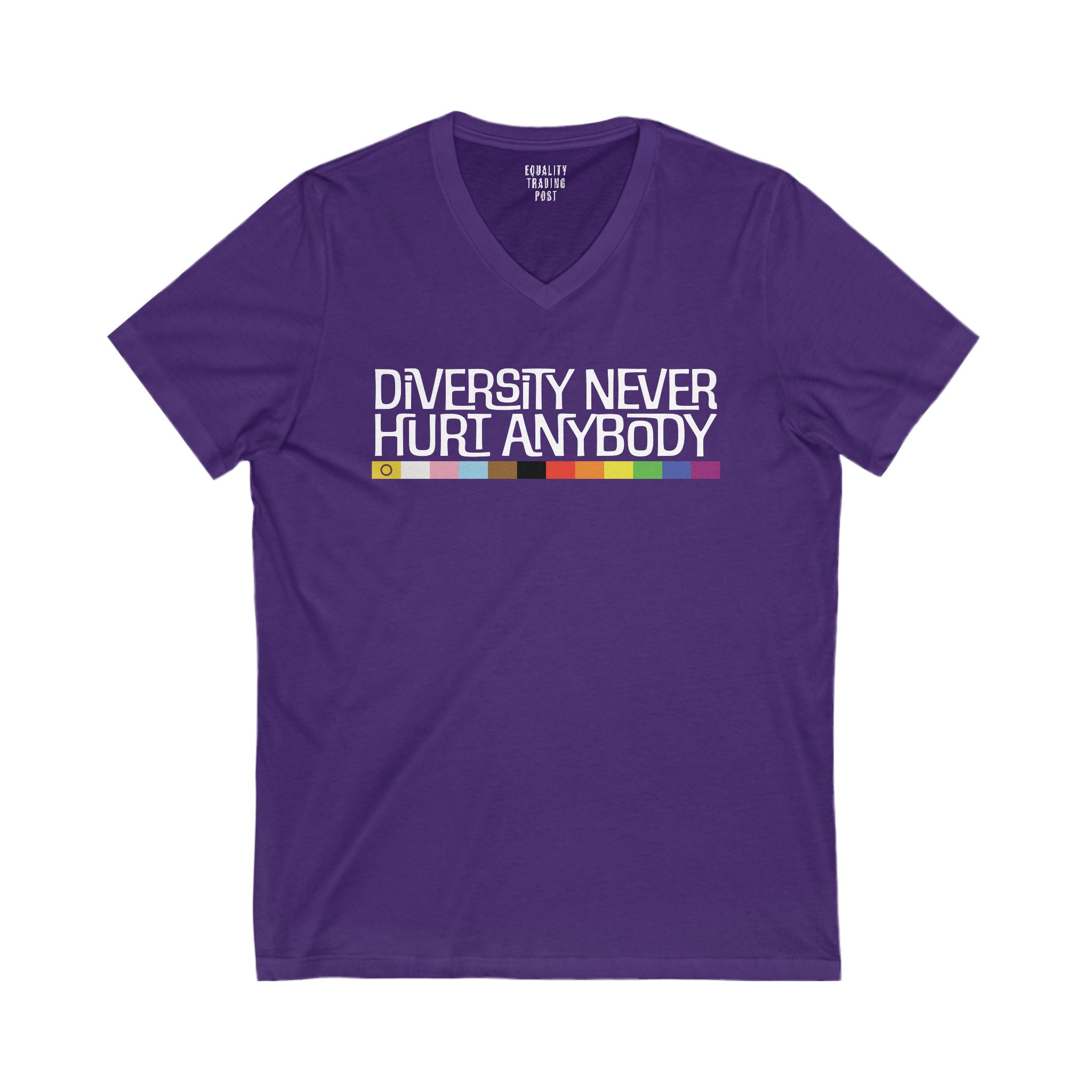 Diversity Never Hurt Anybody V-Neck Tee