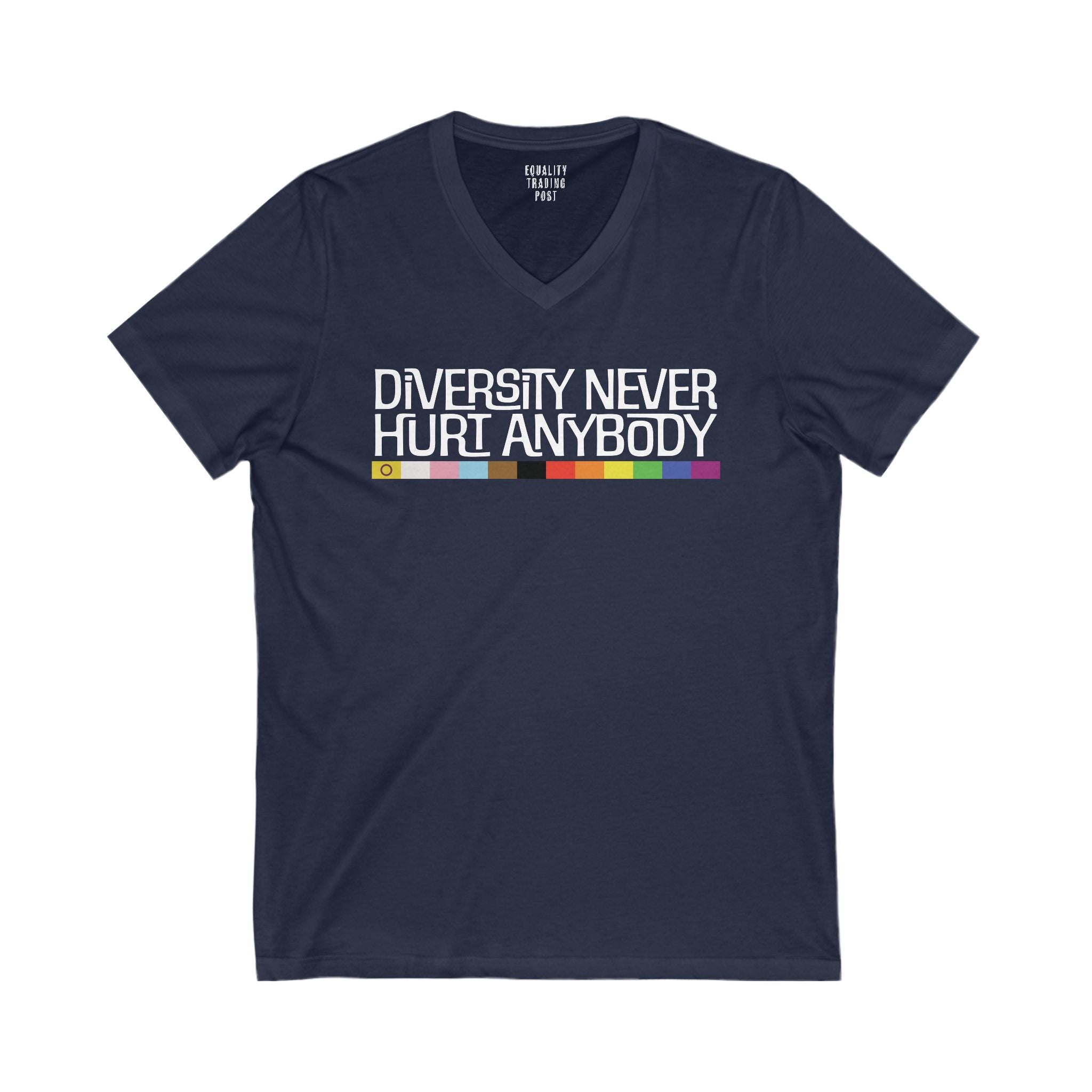Diversity Never Hurt Anybody V-Neck Tee