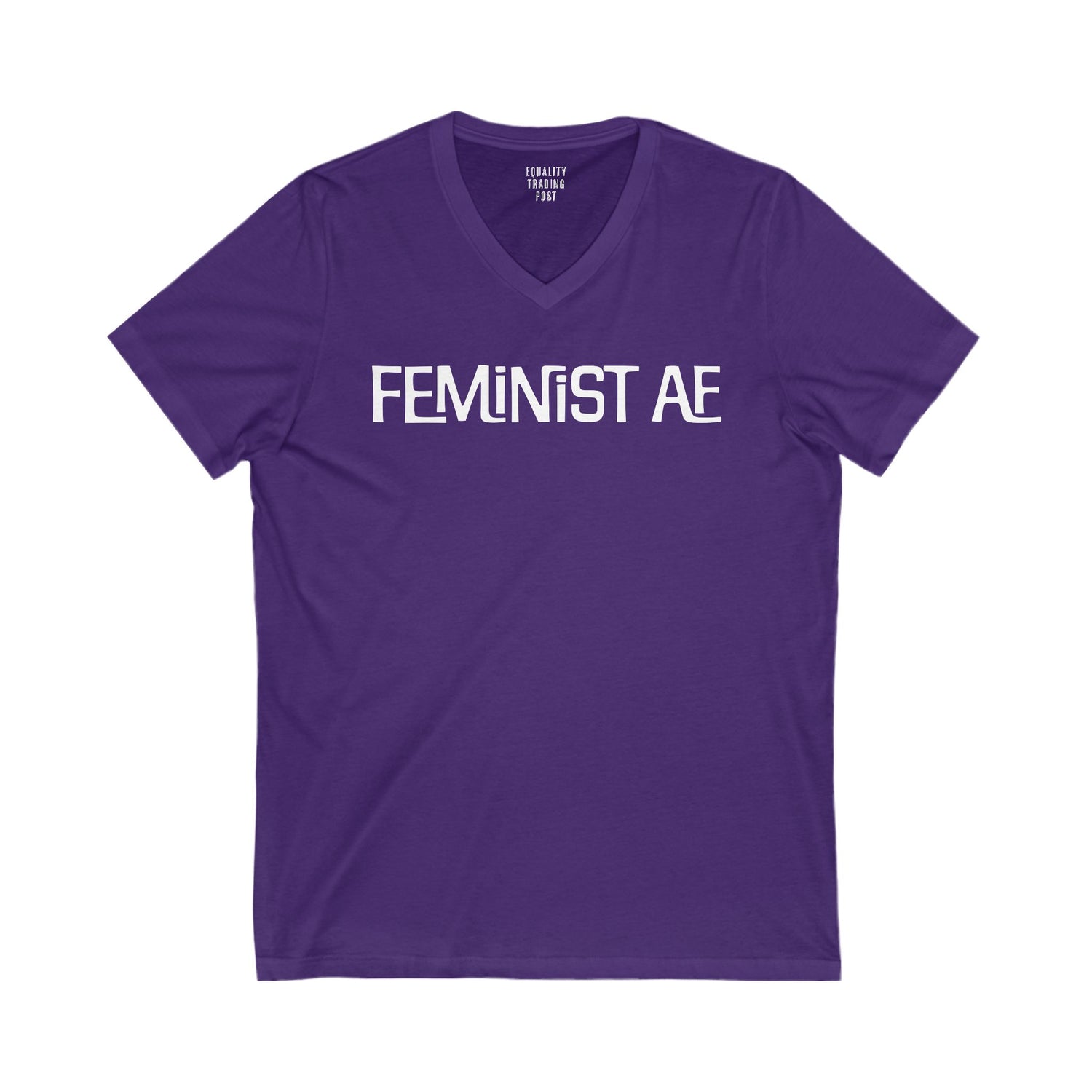Feminist AF V-Neck Tee