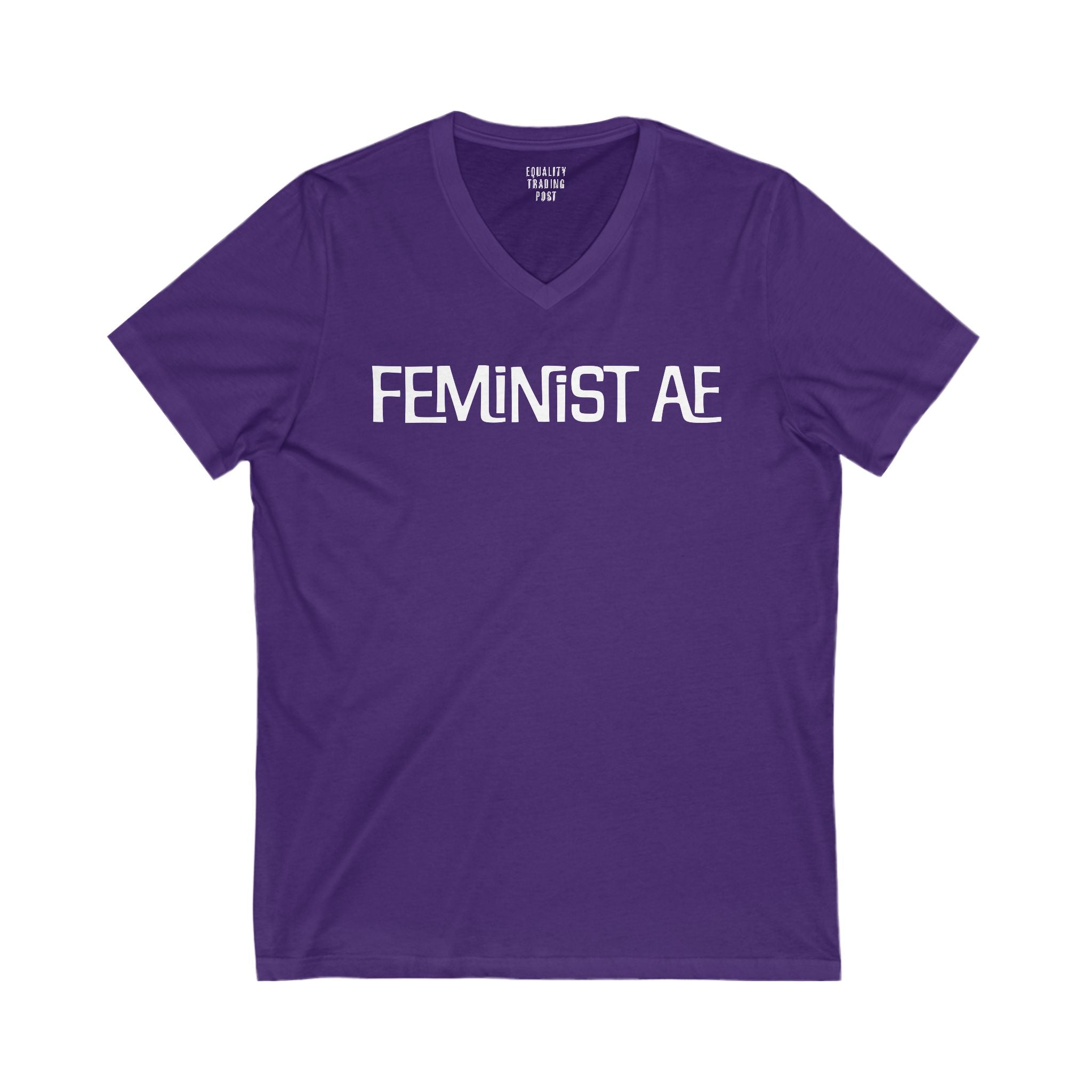 Feminist AF V-Neck Tee