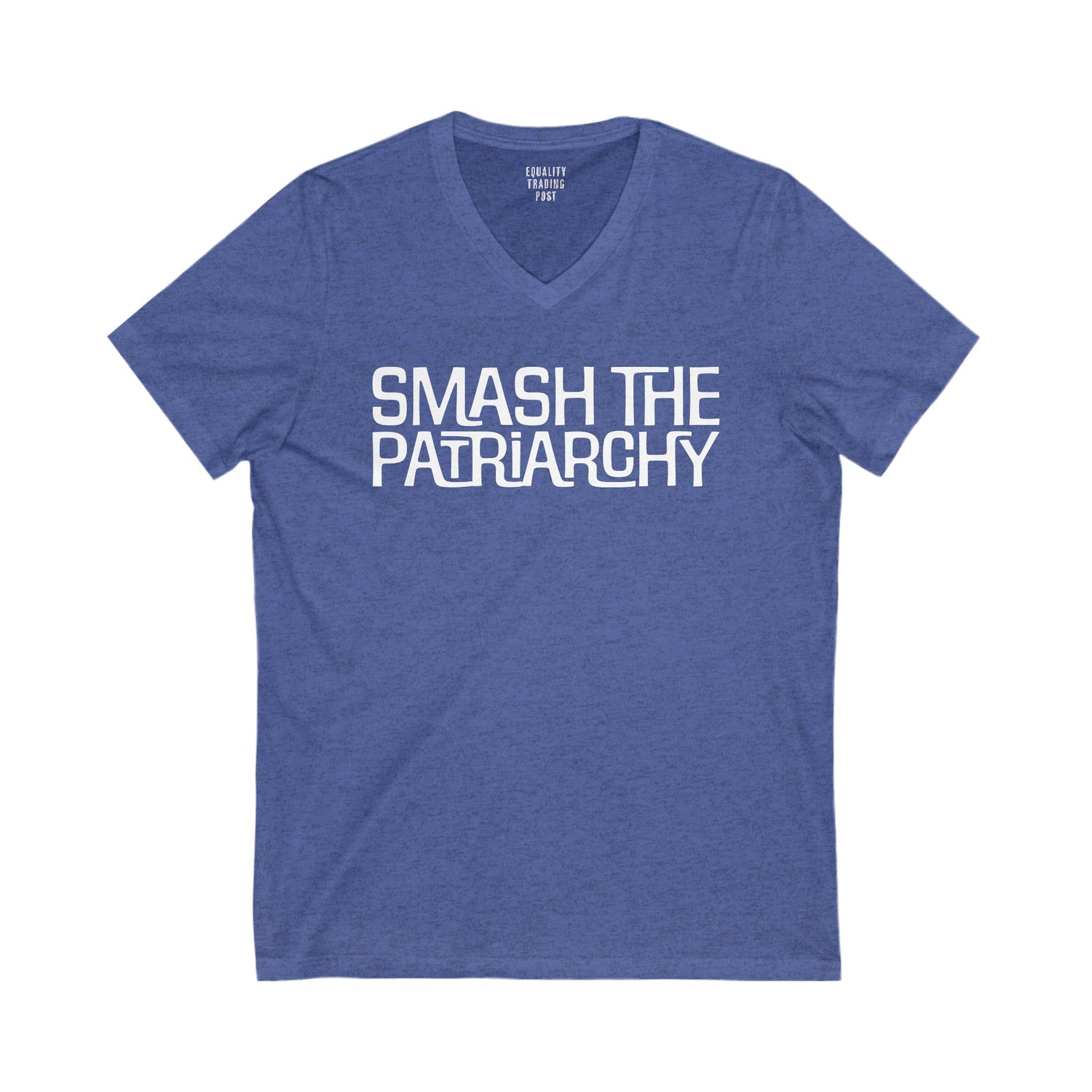 Smash The Patriarchy V-Neck Tee