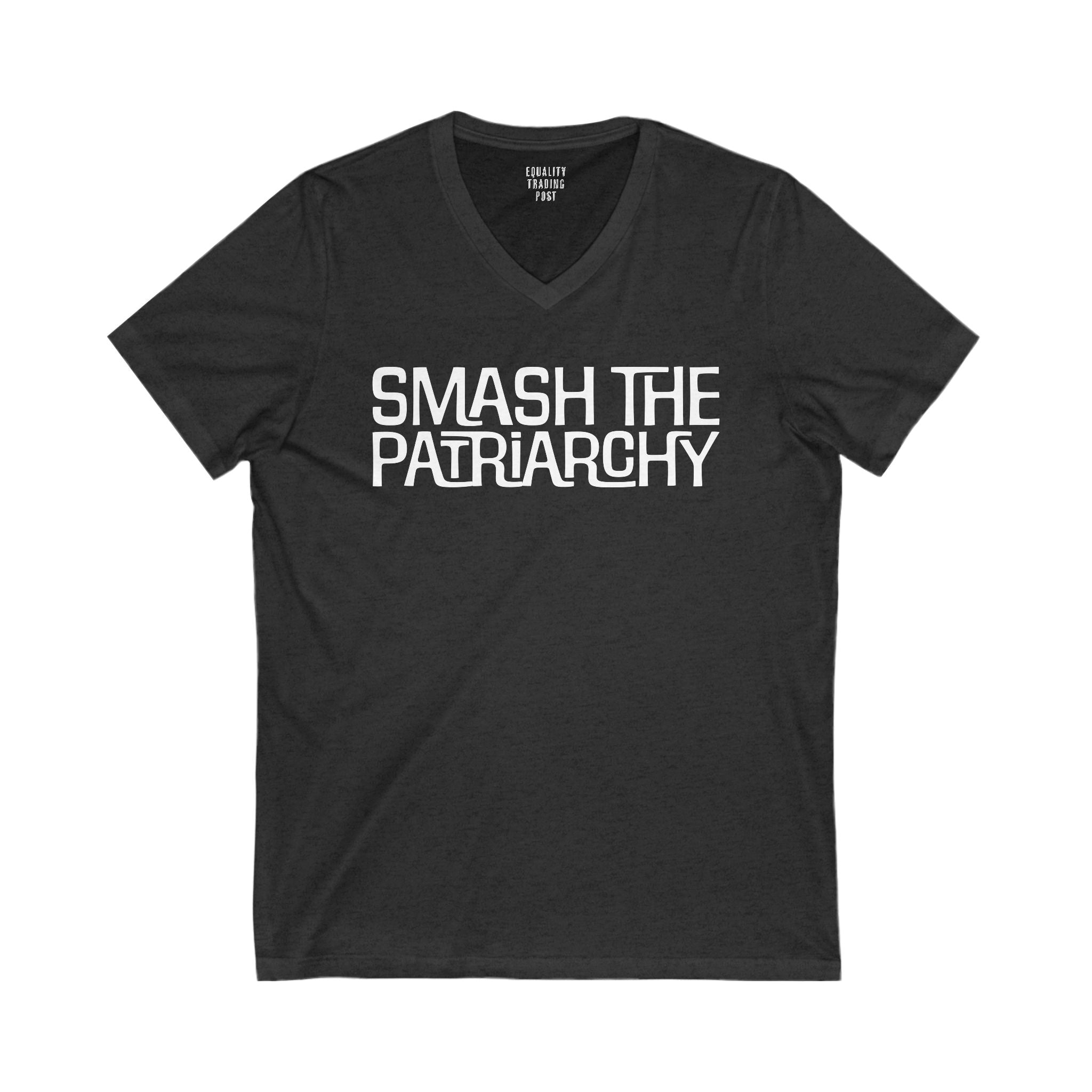 Smash The Patriarchy V-Neck Tee