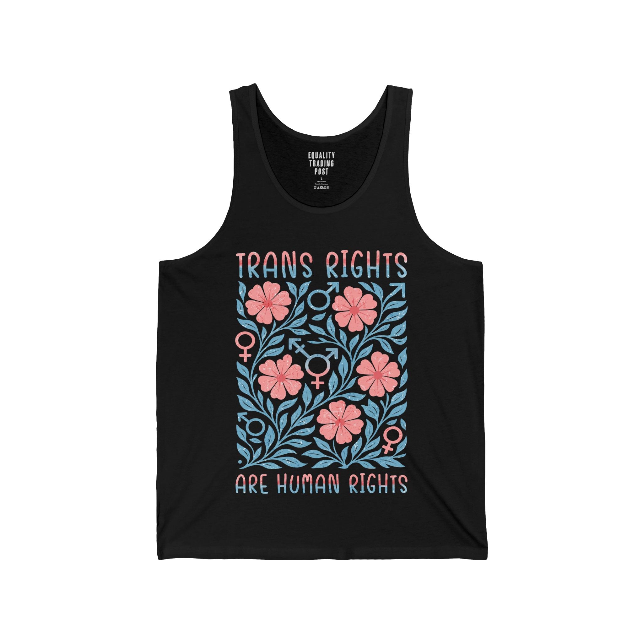 Trans Rights Are Human Rights Tank Top