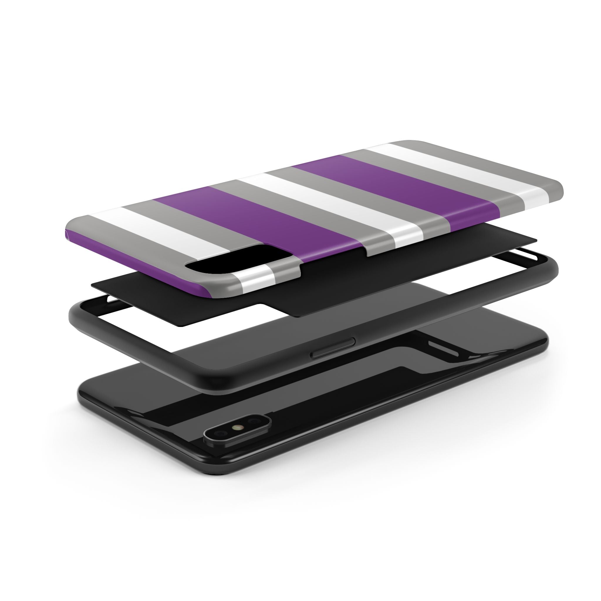 Graysexual Pride iPhone® Case