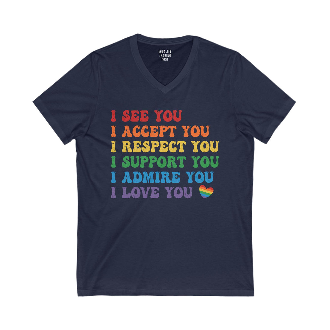 I See You V-Neck Tee