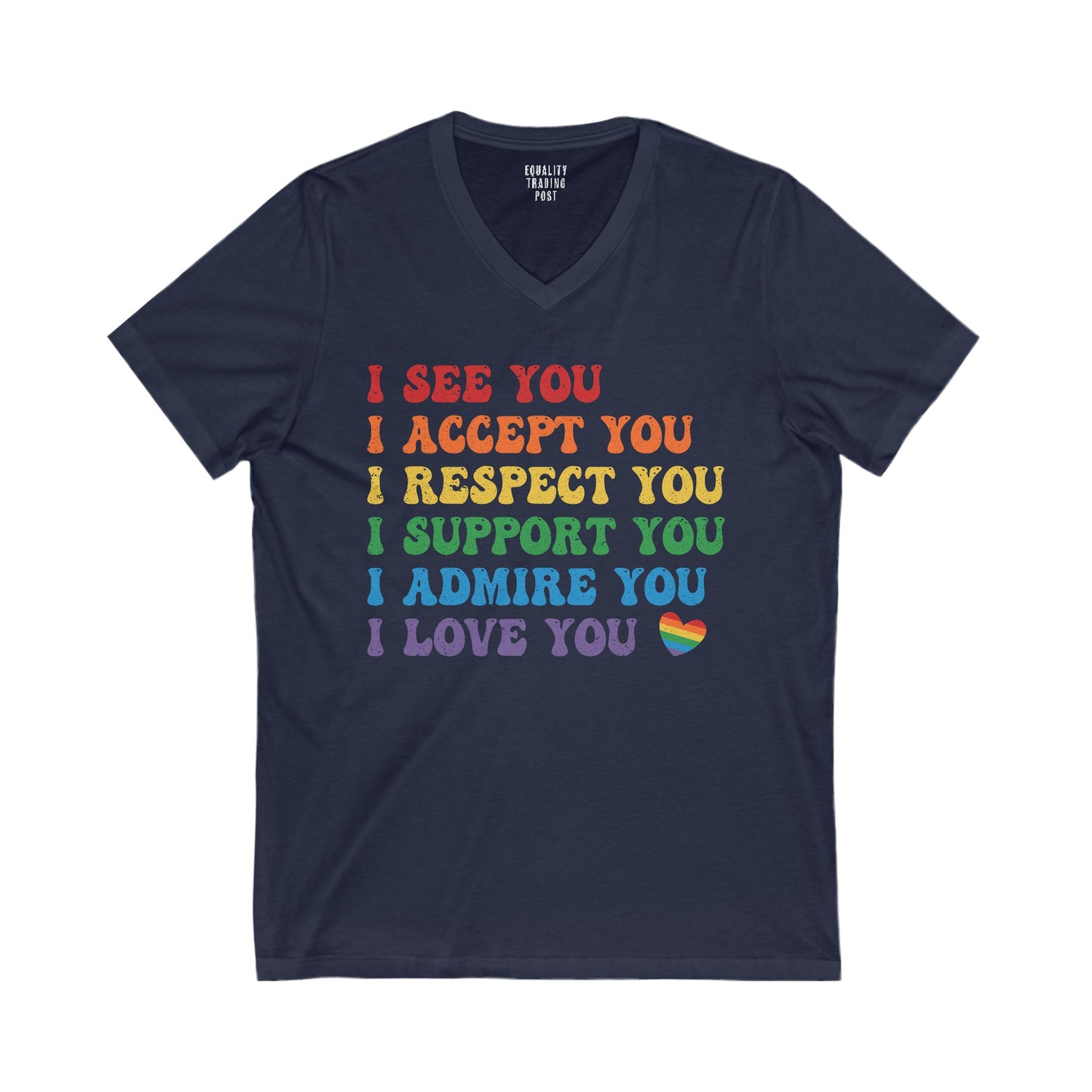 I See You V-Neck Tee