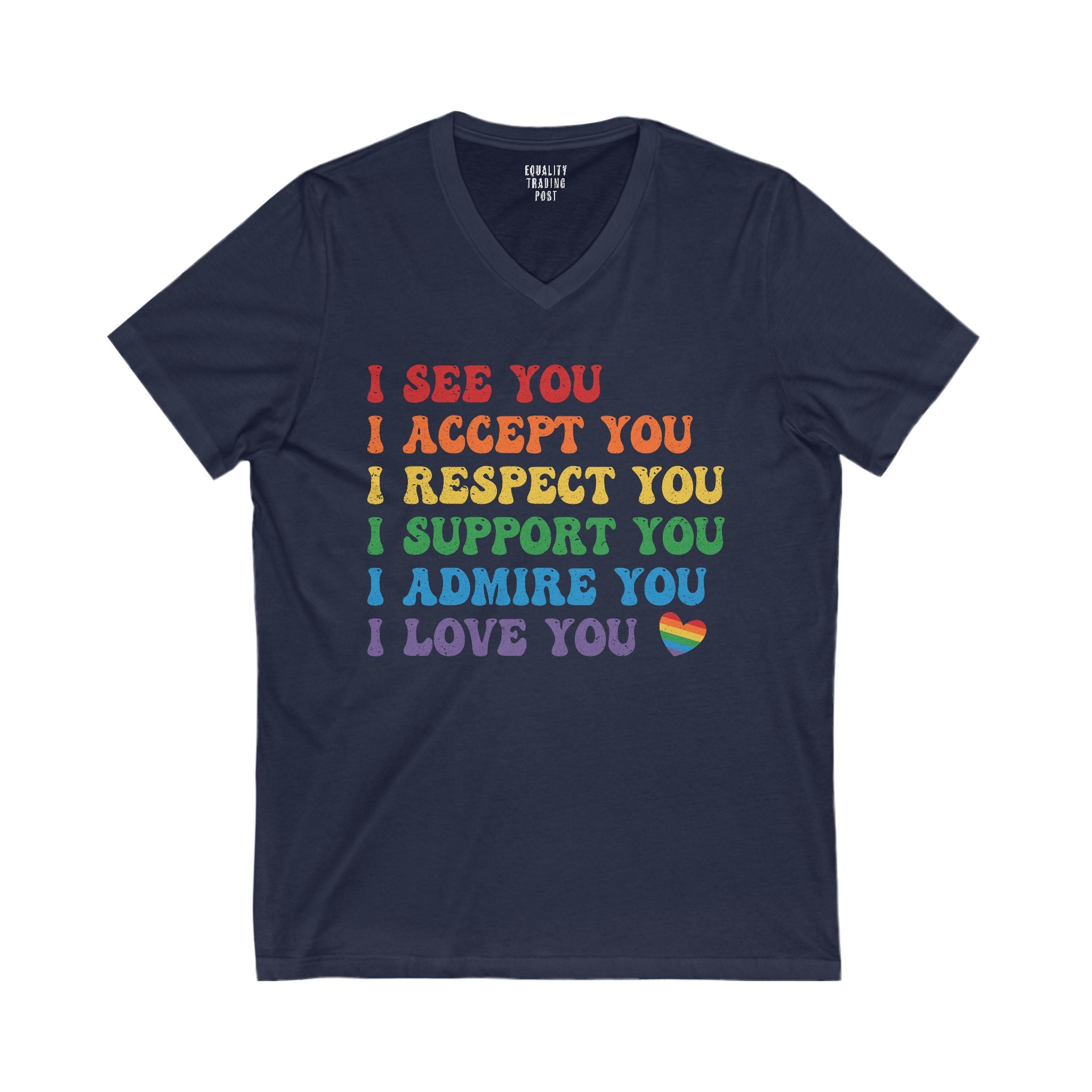 I See You V-Neck Tee