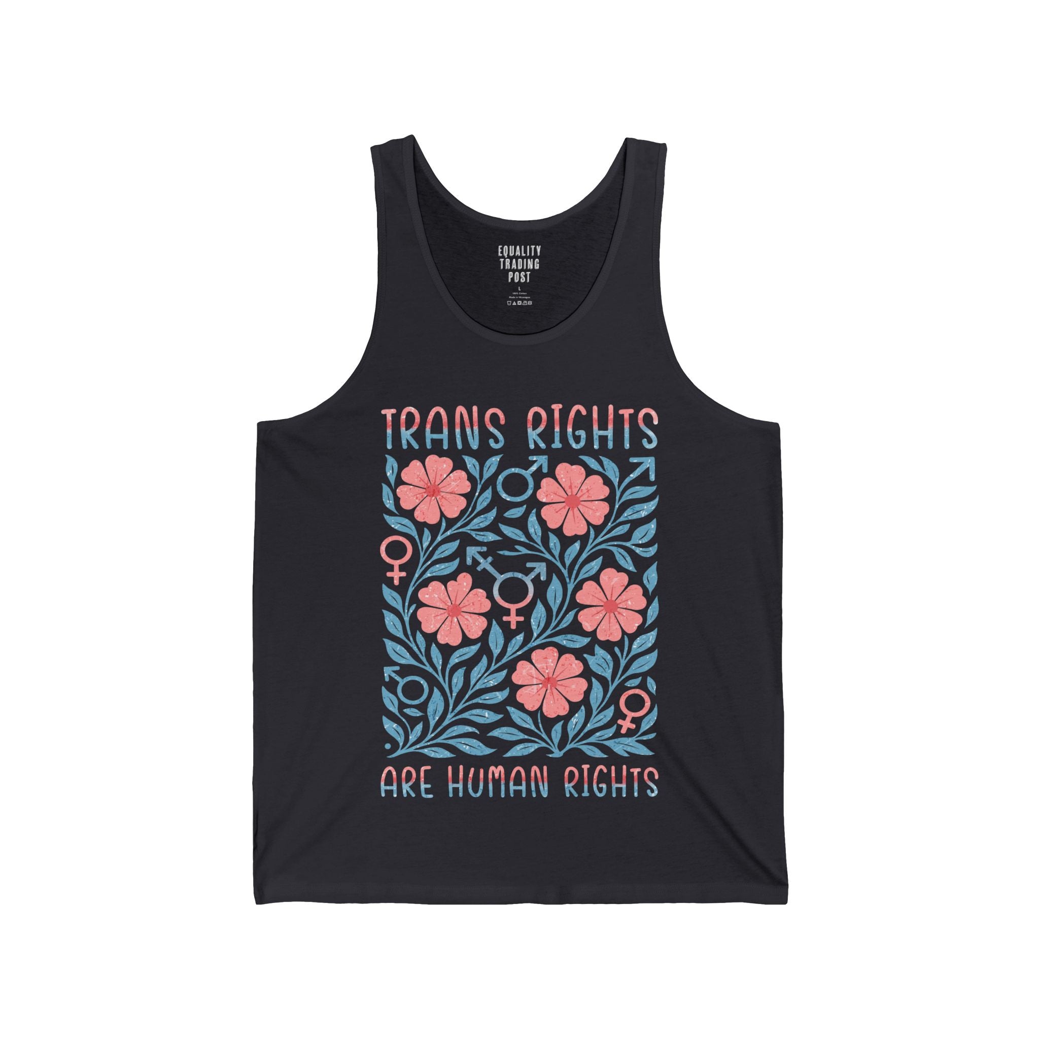 Trans Rights Are Human Rights Tank Top