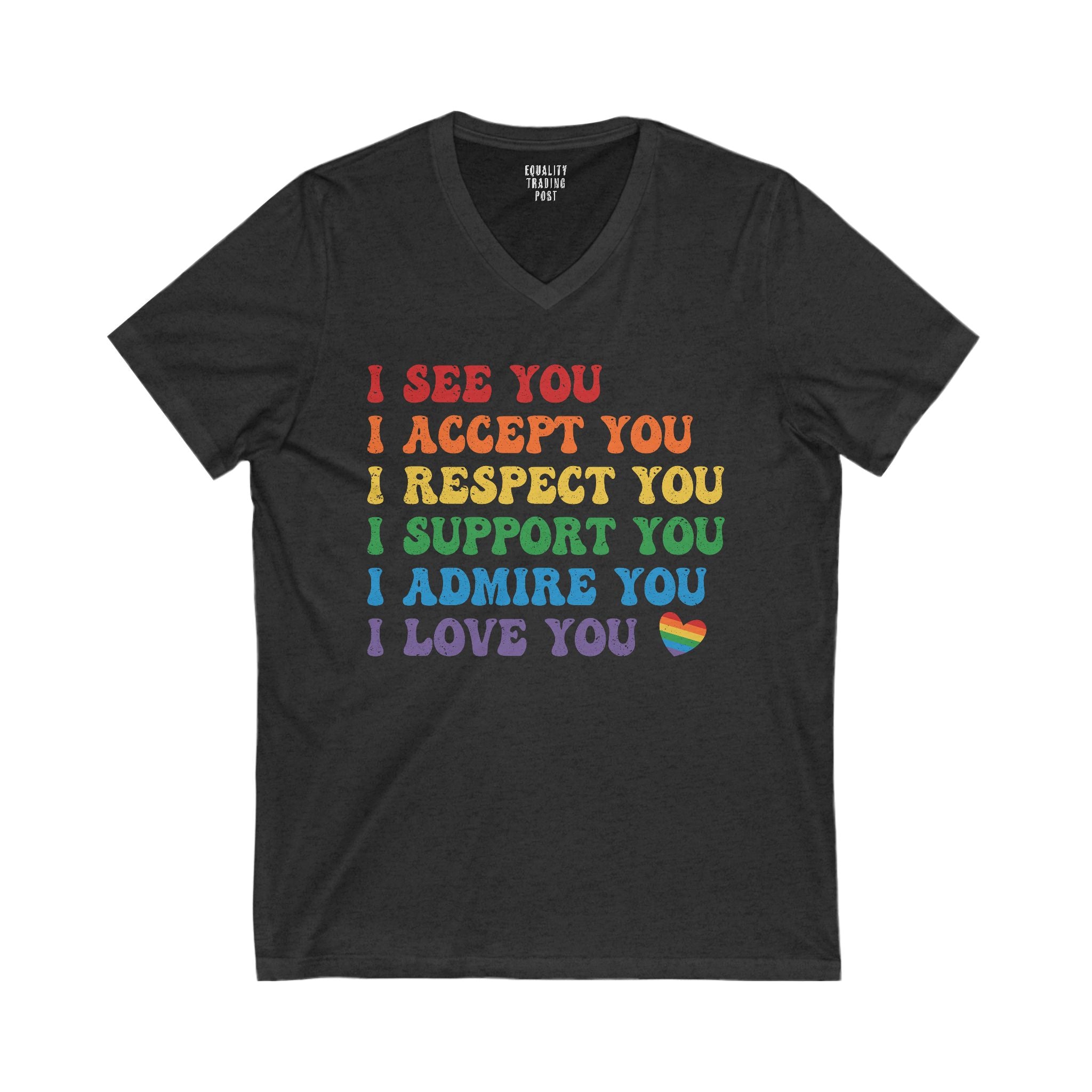 I See You V-Neck Tee