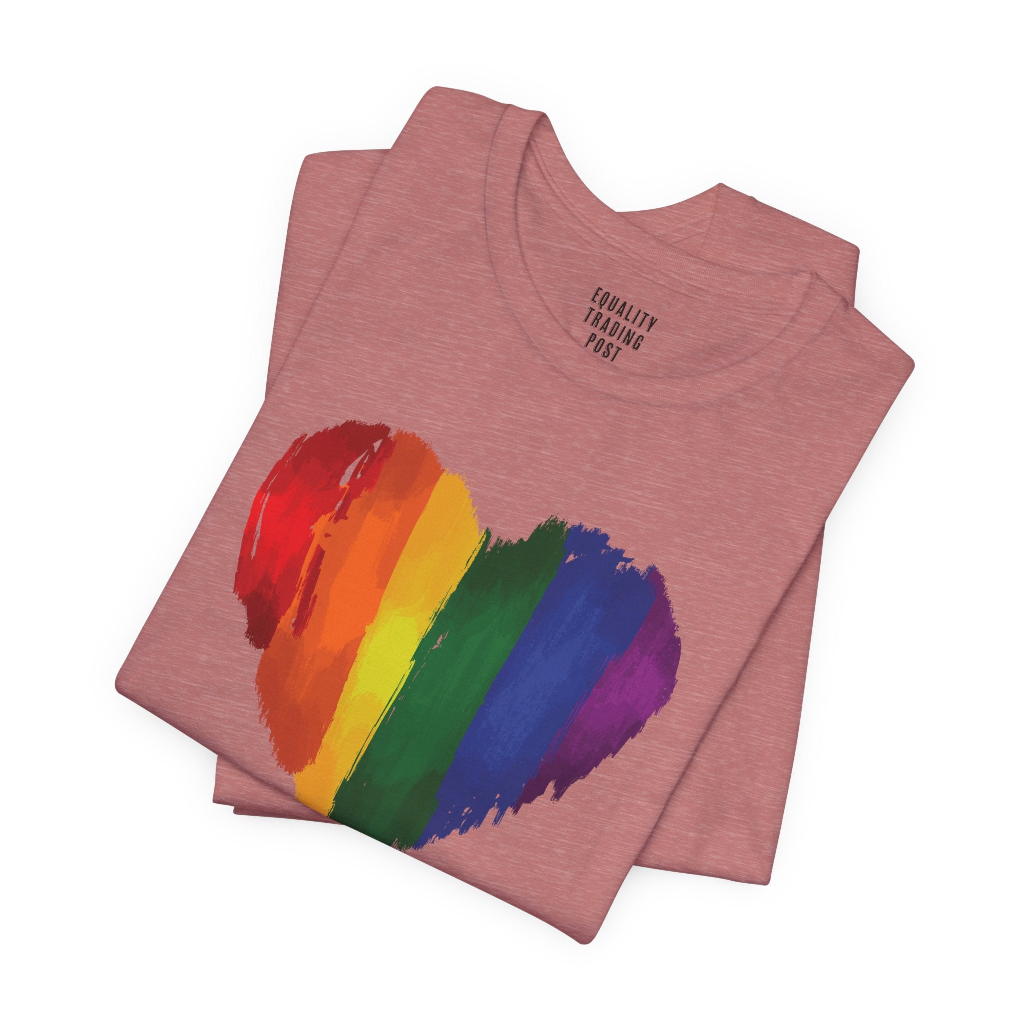 Rainbow Pride Heart Tee