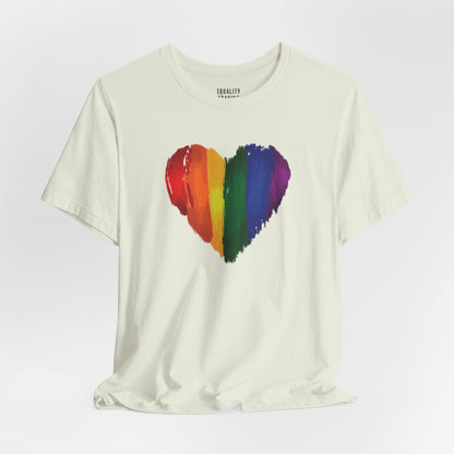 Rainbow Pride Heart Tee