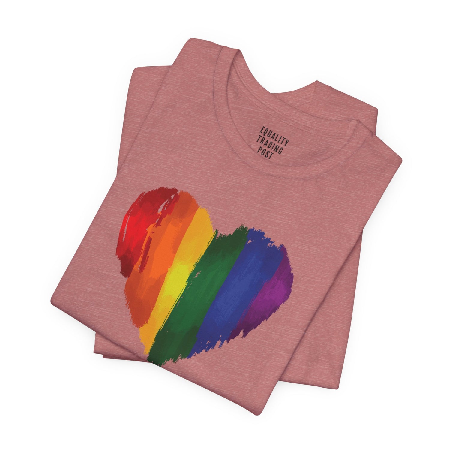 Rainbow Pride Heart Tee