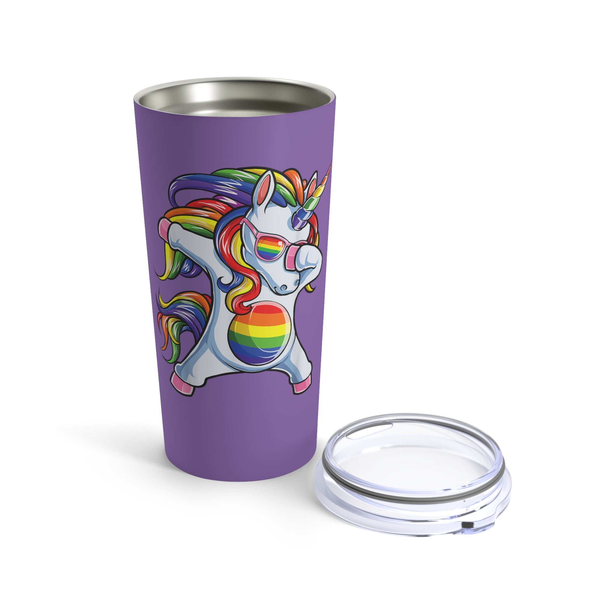 Rainbow Unicorn Tumbler - Equality Trading Post 