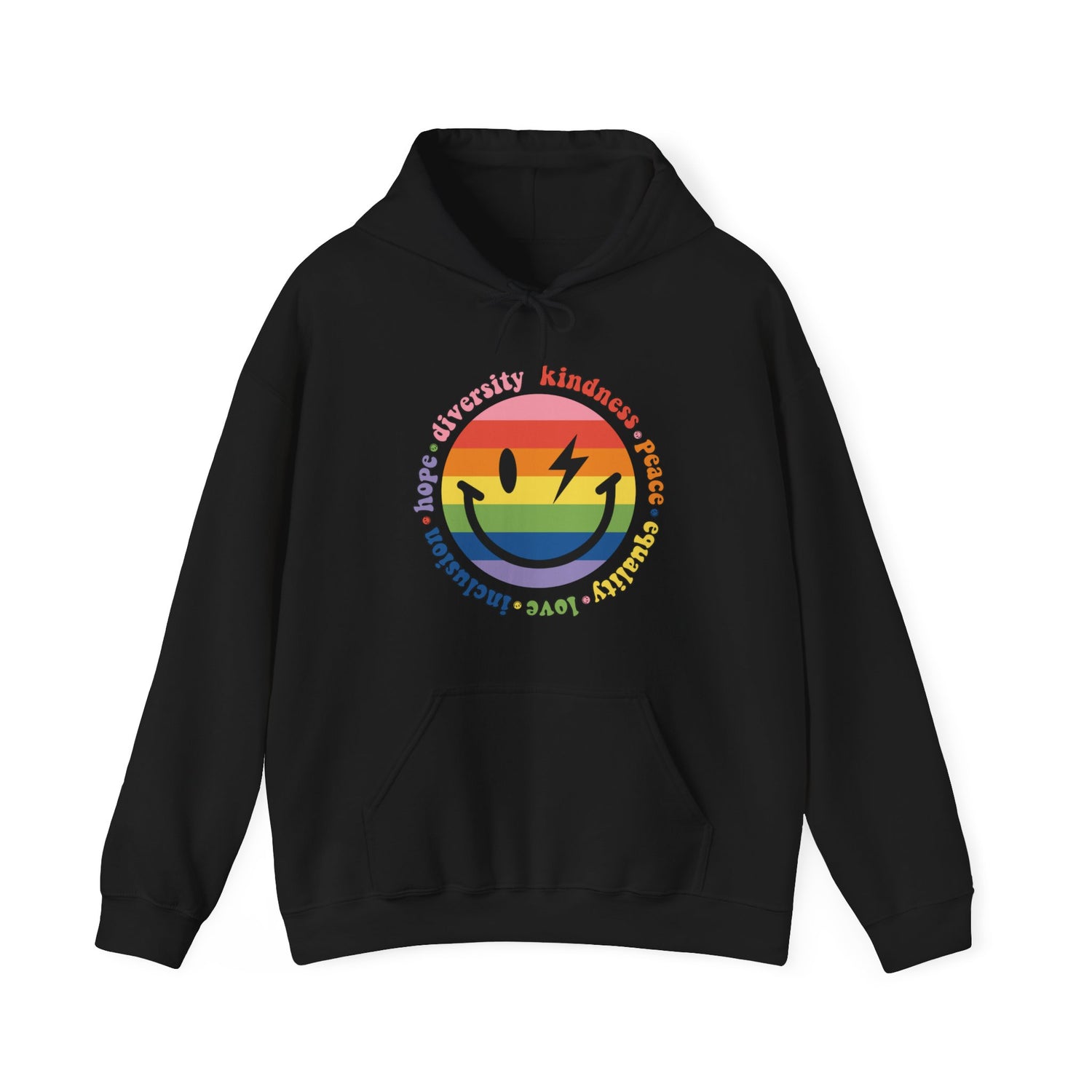 Smiley Equality Hoodie - Equality Trading Post 