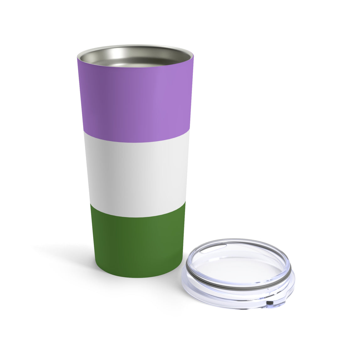 Genderqueer Pride Tumbler - Equality Trading Post 