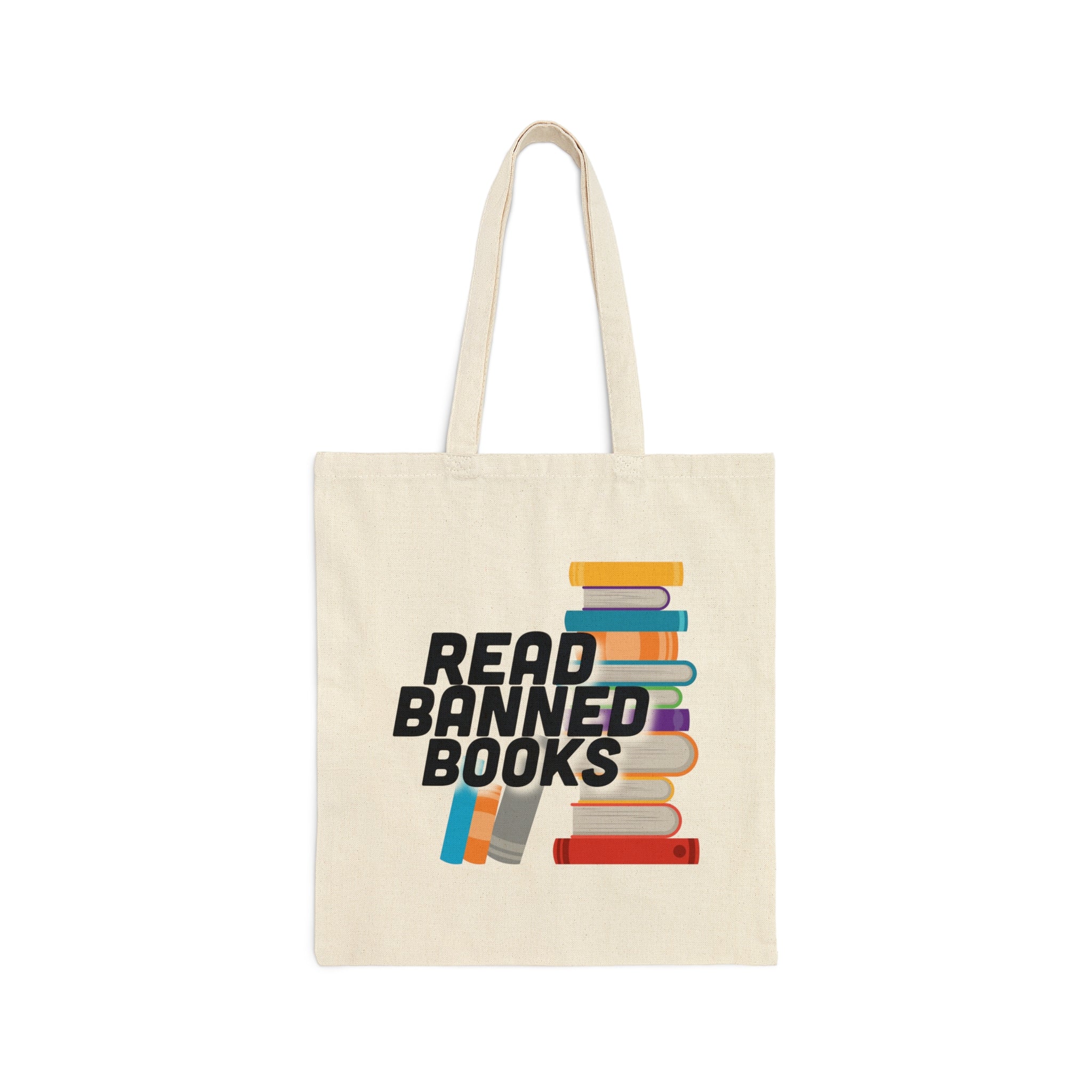 Read Banned Books Canvas Tote Bag - Equality Trading Post 