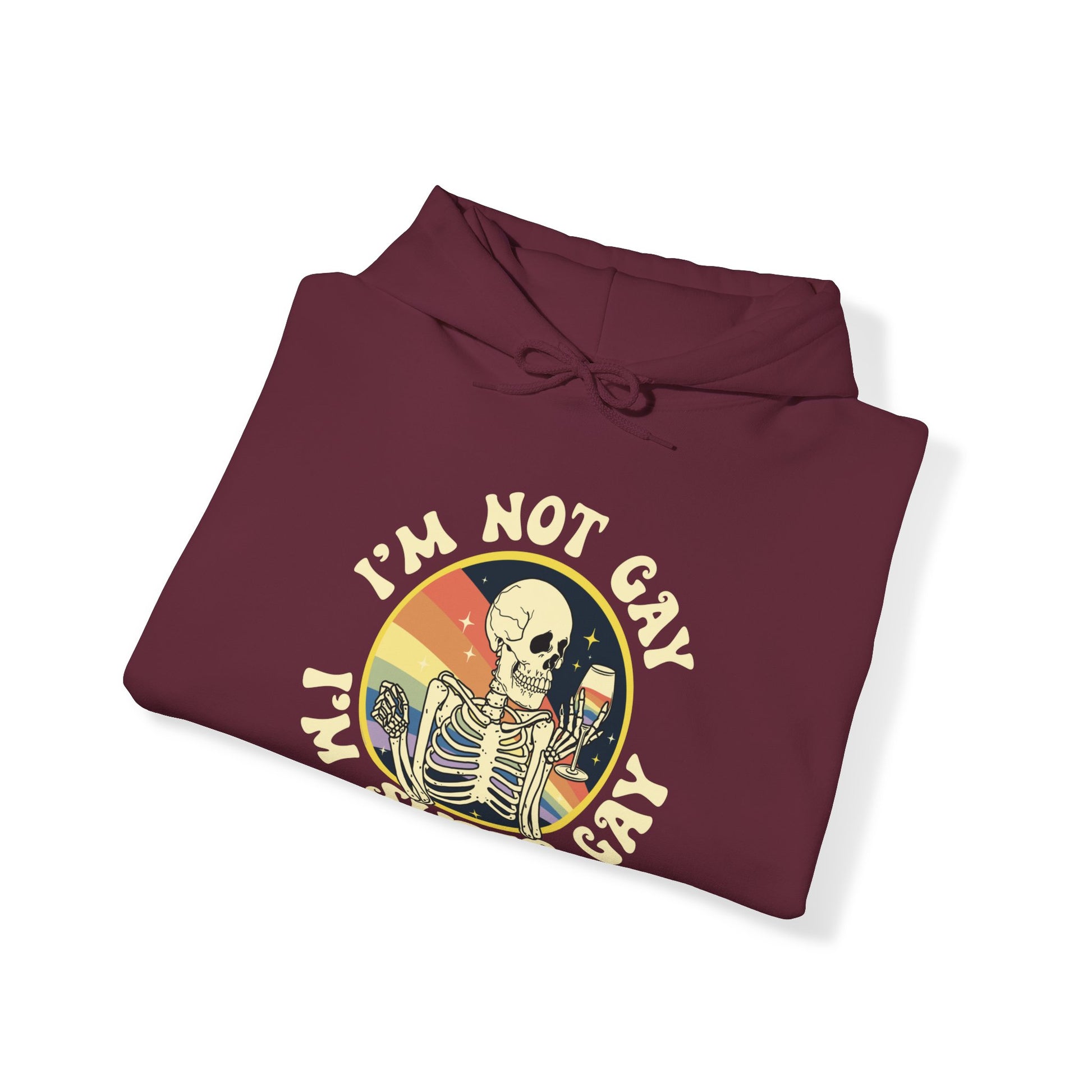 I'm Not Gay I'm Super Gay Hoodie - Equality Trading Post 