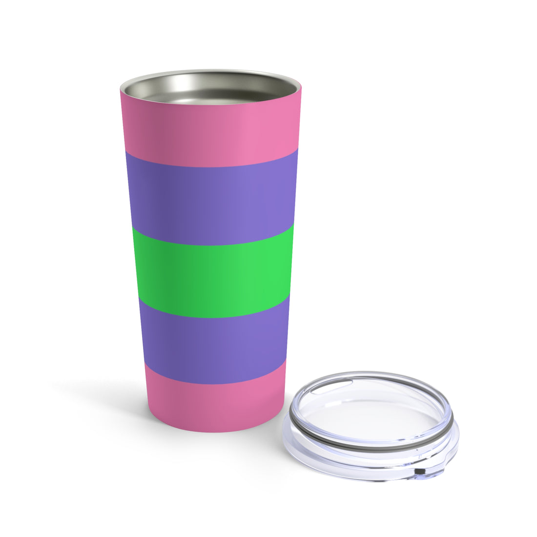 Trigender Pride Tumbler - Equality Trading Post 