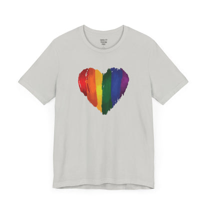 Rainbow Pride Heart Tee