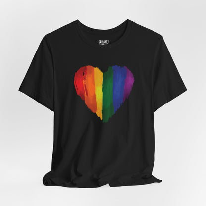 Rainbow Pride Heart Tee