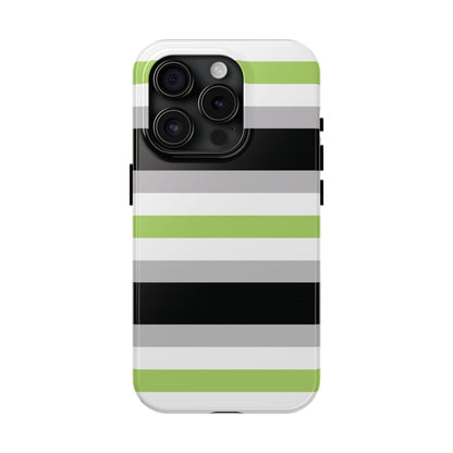 Agender Pride iPhone Case