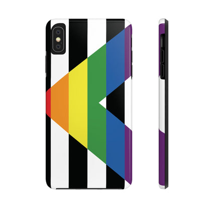 Straight Ally Pride iPhone Case