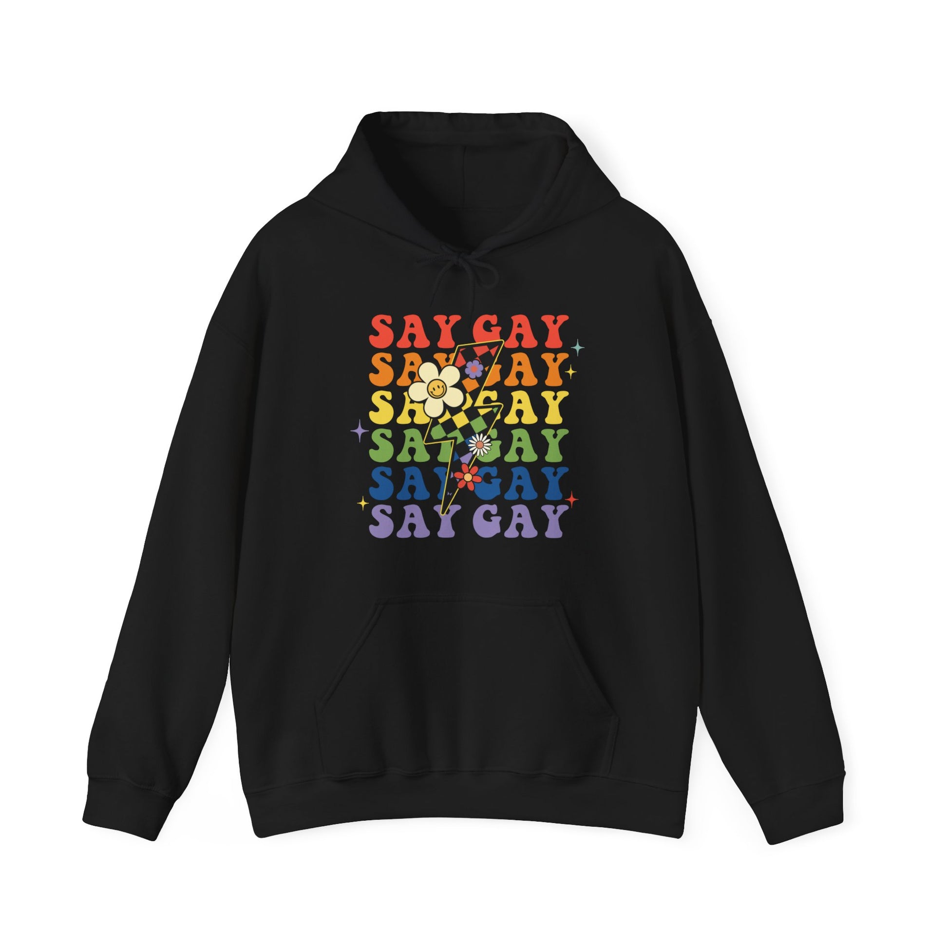 Say Gay Hoodie - Equality Trading Post 