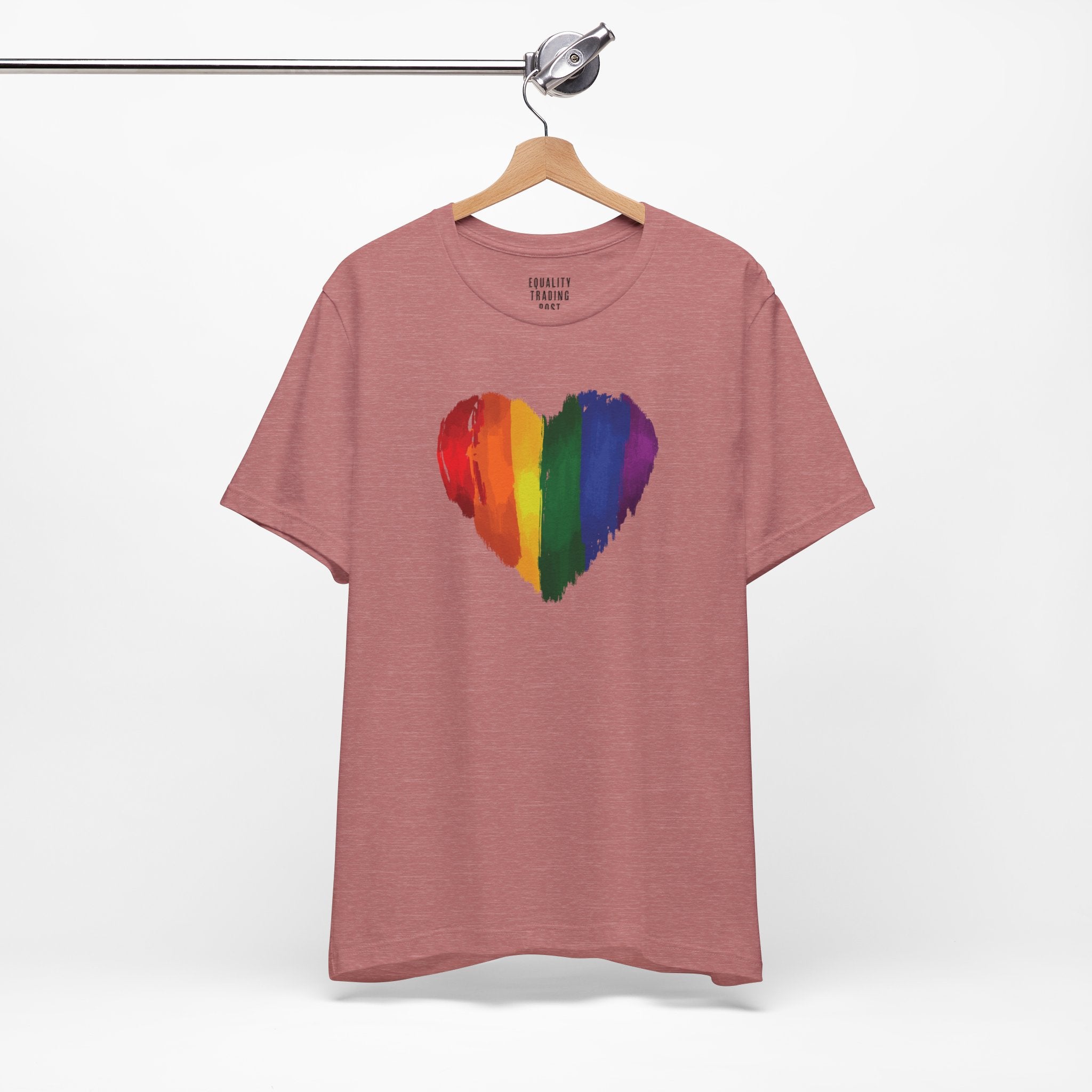 Rainbow Pride Heart Tee