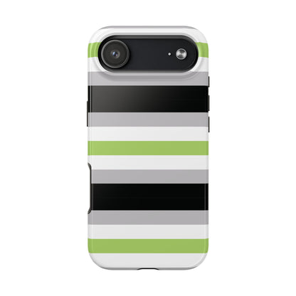 Agender Pride iPhone Case