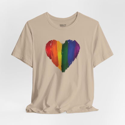 Rainbow Pride Heart Tee