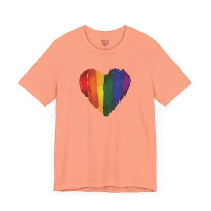 Rainbow Pride Heart Tee