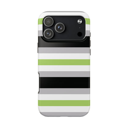 Agender Pride iPhone Case