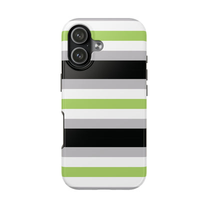 Agender Pride iPhone Case