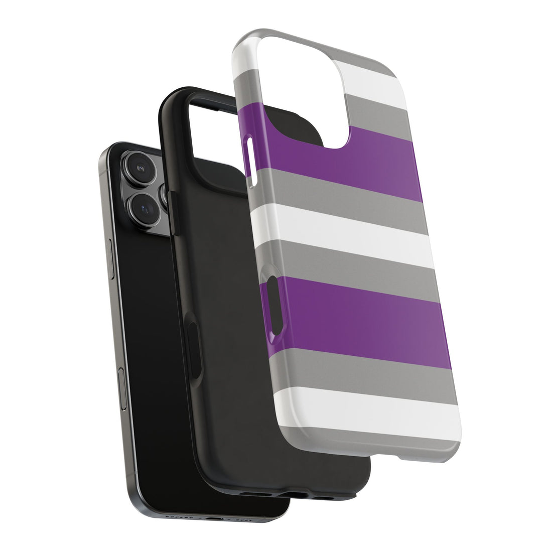 Graysexual Pride iPhone® Case