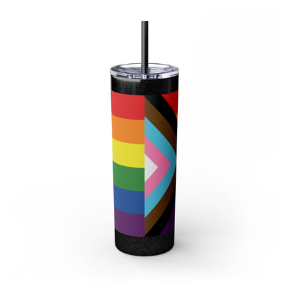 Progress Pride Tumbler