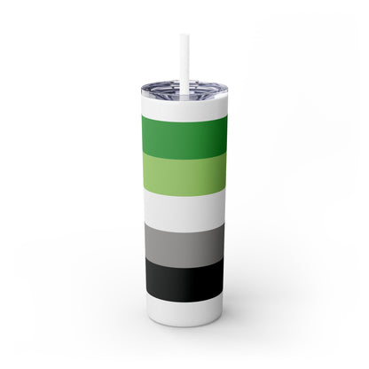 Aromantic Pride Tumbler