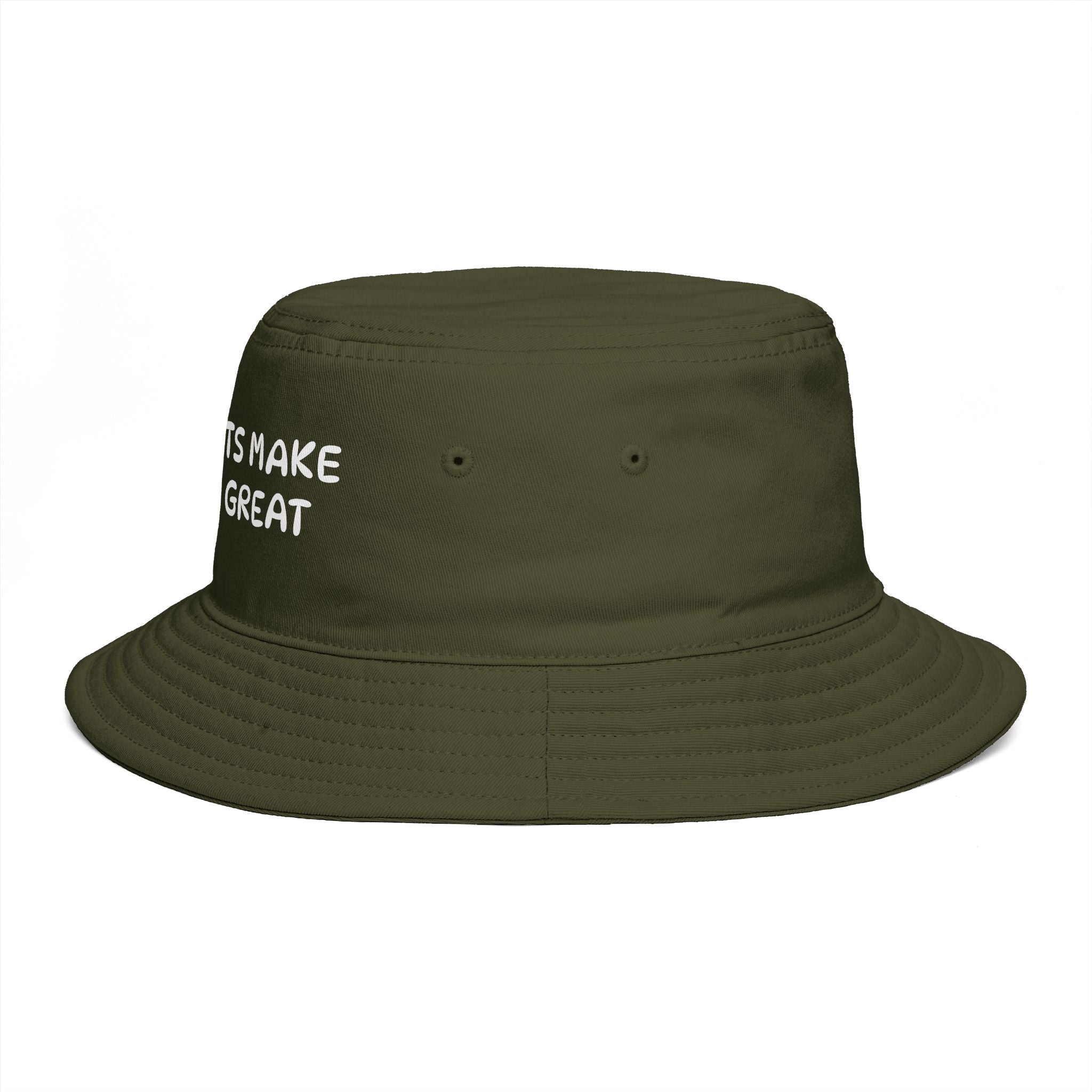 Immigrants Make America Great Embroidered Bucket Hat