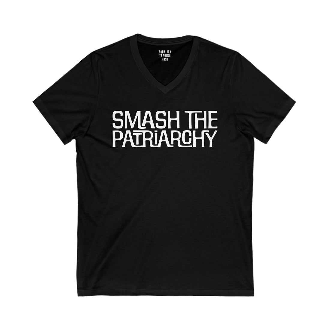 Smash The Patriarchy V-Neck Tee