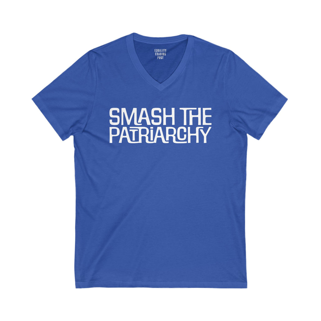 Smash The Patriarchy V-Neck Tee