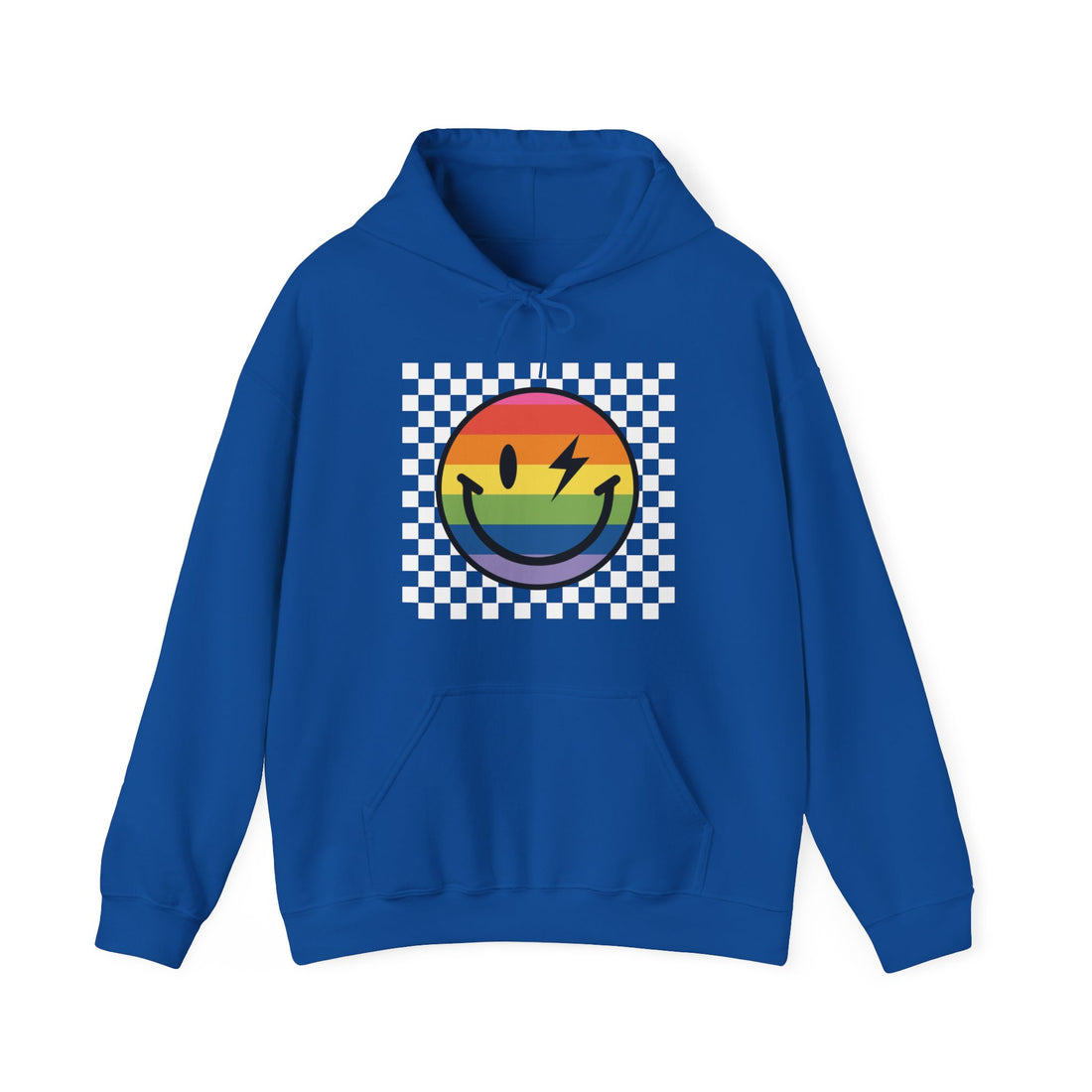 Pride Smiley Hoodie - Equality Trading Post 